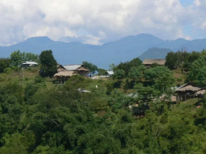 11 noordoost india arunachal pradesh hill miri dorp