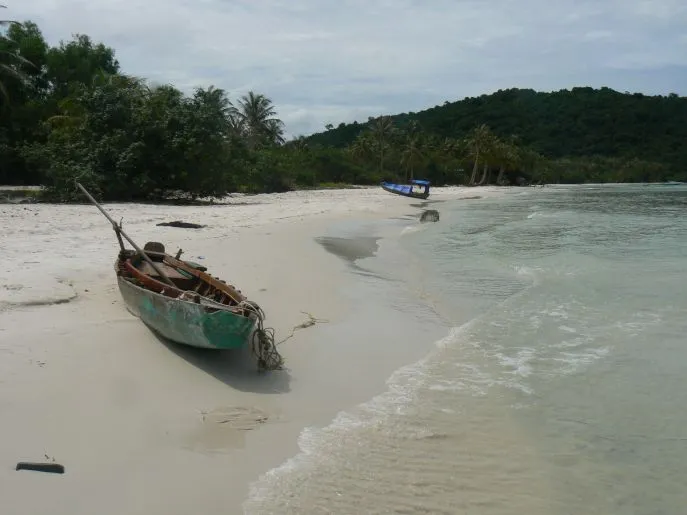 dimsum reizen vietnam whale eiland palmeneiland voor de kust van centraal vietnam