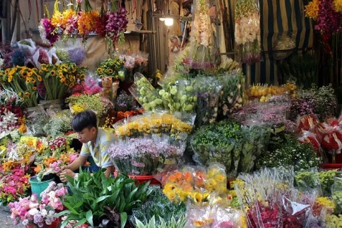 ho chi minh city saigon bloemenmarkt vietnam hoogetpunten reis dimsum reizen