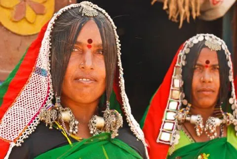 Sfeerafbeelding lambadi stammen india