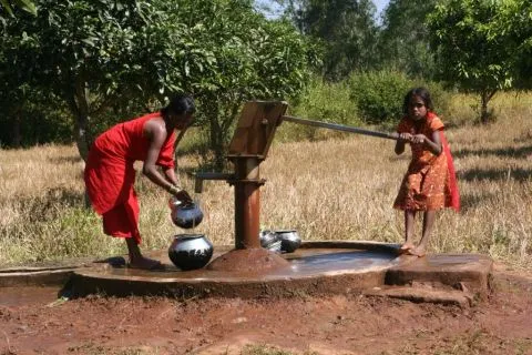 Sfeerafbeelding waterpomp india