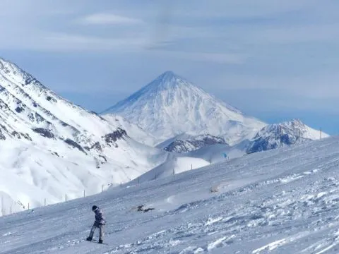 Sfeerafbeelding skiien in iran