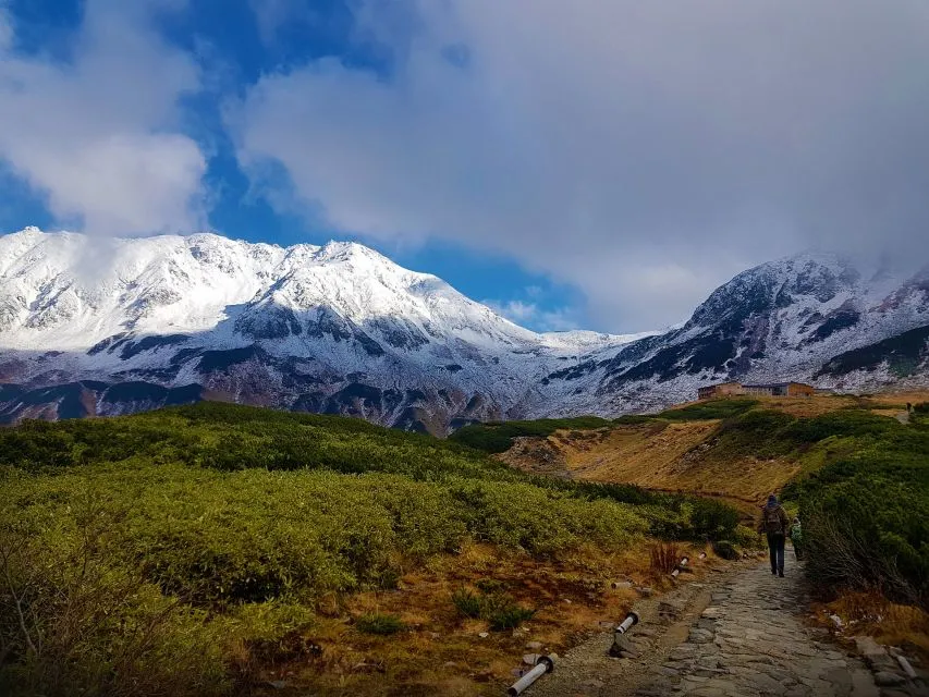 Sfeerafbeelding japan toyoma alpine kurobe japanse alpen