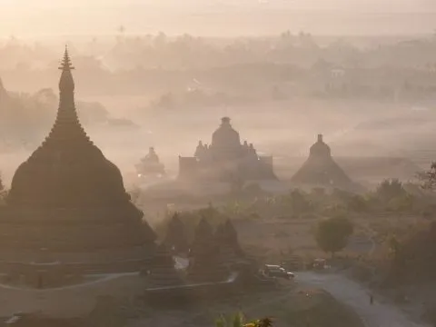 Sfeerafbeelding mrauk u myanmar