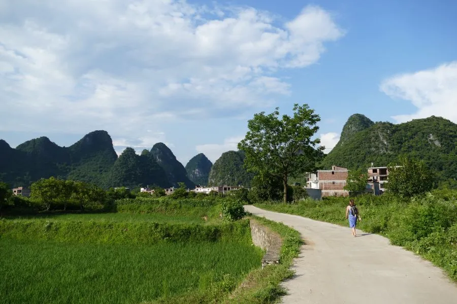 Sfeerafbeelding china yangshuo jiuxian